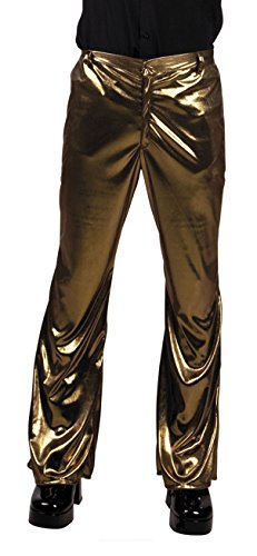Boland- Pantaloni Per Adulti, Oro, Taglia Unica M/L, 87142