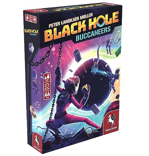 Pegasus Spiele- Black Hole Buccaneers (English Edition) Gioco Da Tavolo, Colore Nero, Pes18287E