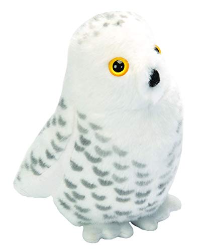 Wild Republic Aves Búho Níval Con Sonidos Reales Peluches 19597 Uccello Gufo Delle Nevi Di Peluche, Giocattolo Con Canto Realistico, Birds With Sound,