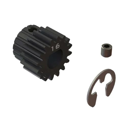 Arrma-16T 16T Mod1 Safe-D8 Pinion Gear, Multicolore, Ara311036
