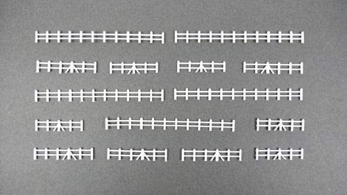 Kestrel Gmkd13W White Farm Rail Fencing 86Mm