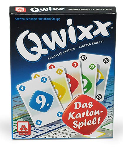 Nsv - 4027 - Qwixx - Das Kartenspiel - Gioco Di Carte (Versione In Tedesco)