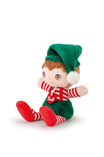 Nata- Babbo Natale Elfo Rudy, Colore Rosso/Verde, Tudp6110
