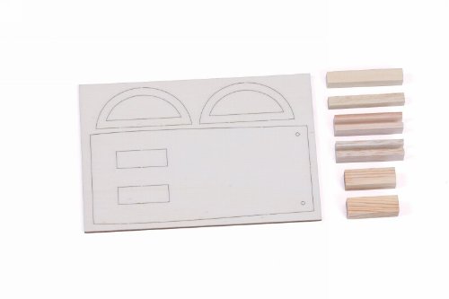 Graupner 40040.90 - Kit In Legno Per Modellino Alpina 2501 Pro