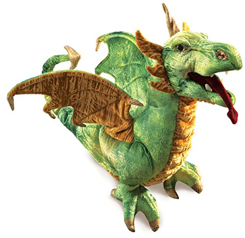 Folkmanis Puppets - Nel 2812 - E Teatro Dei Pupi - Wyvern Drago