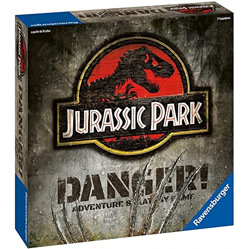 Ravensburger 269884 Jurassic Park Danger, Set Da Tavolo, 2-5 Giocatori, Età Consigliata 10+, Set Da Tavolo Familiari