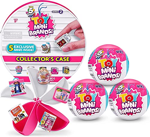 Confezione Combinata Di 5 Giocattoli Mini Brands Surprise Serie 2 (Scatola Da Collezione Serie 2 E 3 Capsule), Confezionate