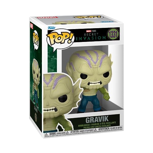 Funko Pop! Marvel: Secret Invasion - Gravik - Figura In Vinile Da Collezione - Giocattoli Per Bambini E Adulti - Fan Della Marvel - Modellino Da Colle