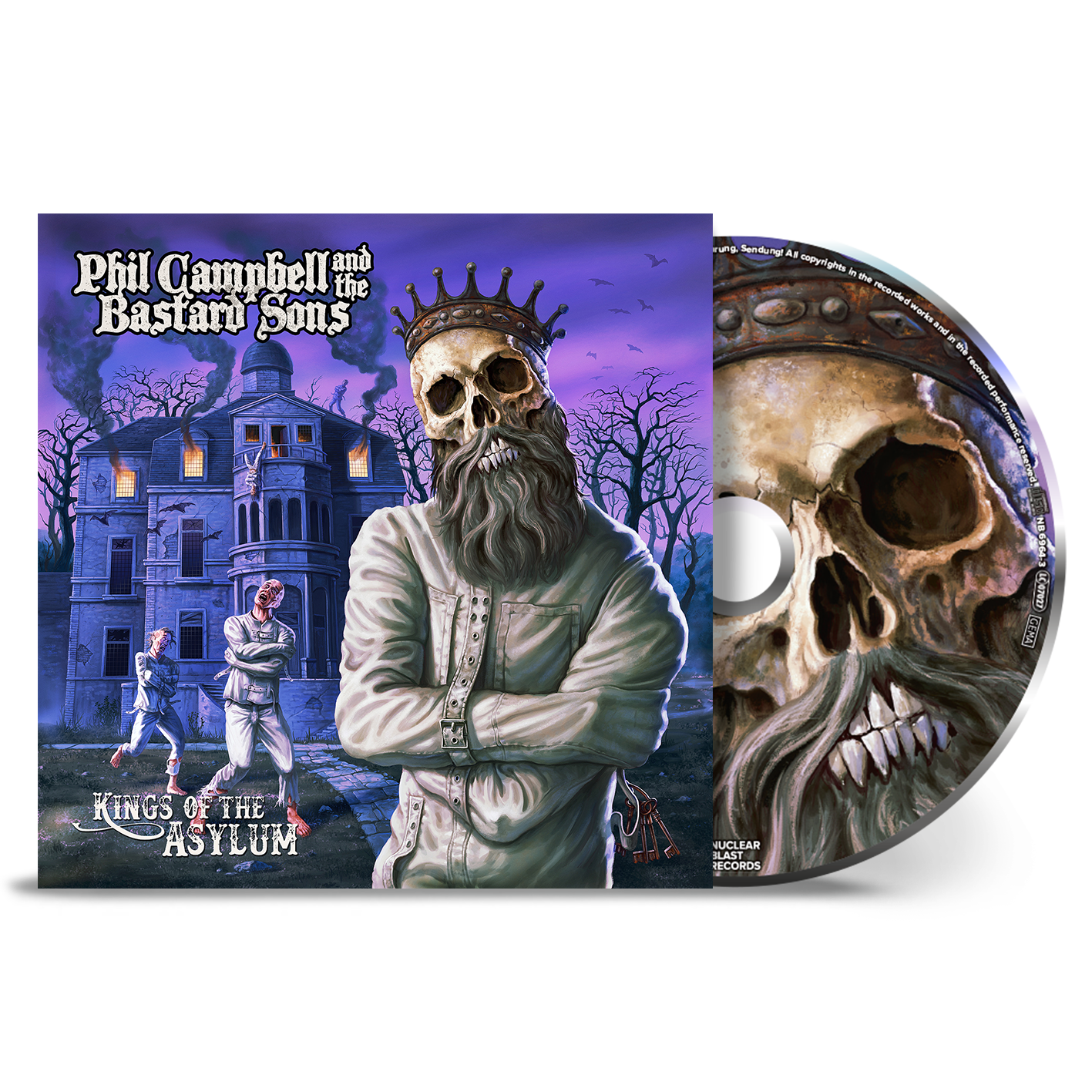 Phil Campbell & The Bastard Sons 'Kings Of The Asylum' CD Digipack- NUOVO