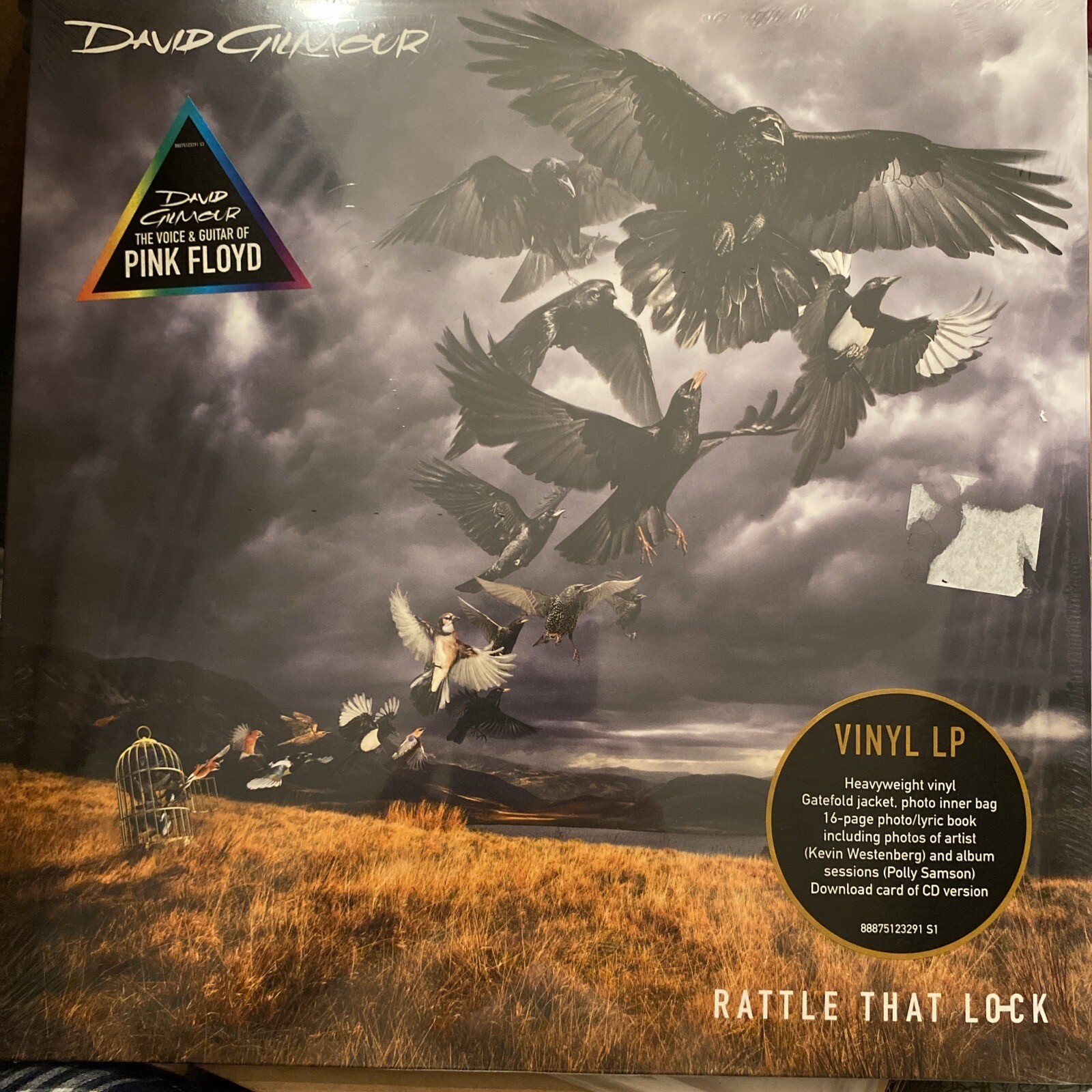 David Gilmour Rattle That Lock Vinile Lp Nuovo e Sigillato