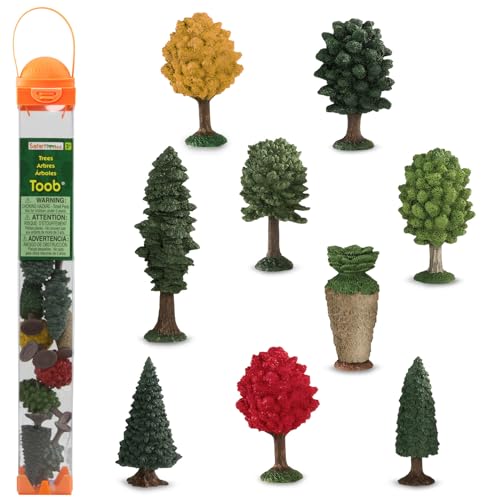 Plastic Miniatures In Toobs-Trees