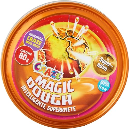 Set Di Pasta Intelligente Craze Magic Dough Galaxy, 70 G, Plastilina, 6 Varianti Space Edition, Pasta Da Modellare Per Bambini, A Partire Da 3 Anni 17