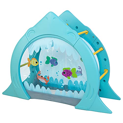 Kidkraft Struttura Per Arrampicata Shark Escape Per Bambini, Giocattoli Da Giardino In Legno, Parco Giochi Esterno, 20081