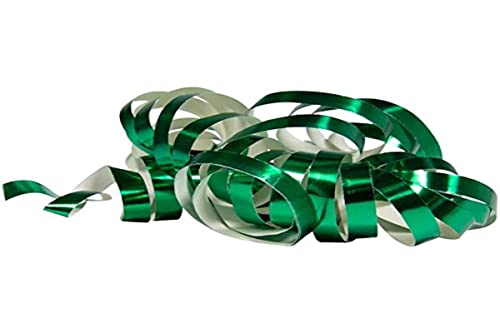Folat- Serpentine Metalliche Verdi 4M-2 Pezzi, Verde, Taglia Unica, 65802