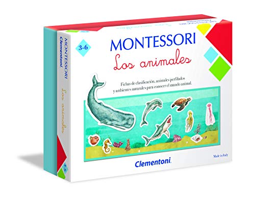 Clementoni- Montessori: Los Números Gioco Educativo, Multicolore, 55295