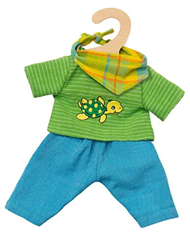 Heless 1721 Fair Trade Max-Vestito Per Bambole, 28-35 Cm, Colore Blu, 28-35