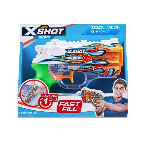 Pistola Ad Acqua X-Shot Water Skins Nano A Riempimento Rapido Di Zuru