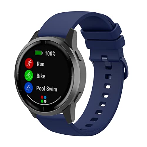 Axcellent Cinturino In Silicone Per Amazfit Bip/Gts/Gts2/Gts 3/Gts 2E/Gts 2 Mini, Morbido Sport 20 Mm, Sgancio Rapido, Impermeabile, Cinturino Di Rica