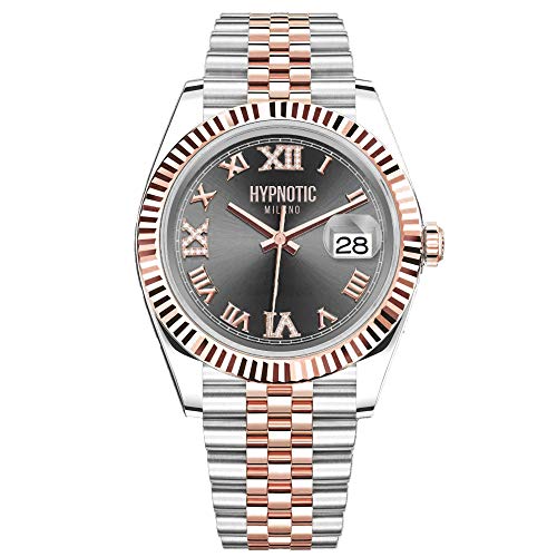 Hypnotic Milano Orologi Collezione Hyp04 (Argento/Oro Rosa)