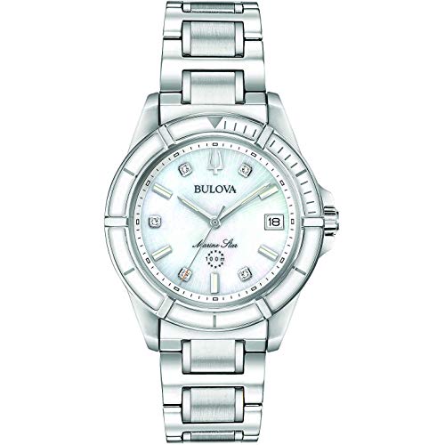 Orologio Al Quarzo Bulova Donna Marine Star Casual Cod. 96P201
