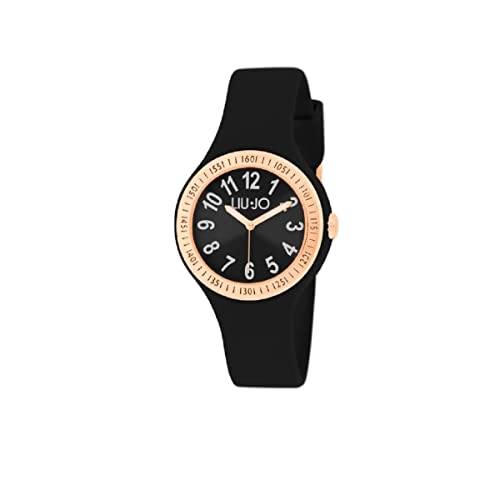 Orologio Analogico Liu Jo In Silicone Nero Tlj1938