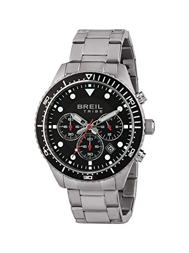 Breil, Collezione Sail, Orologio Uomo Cronografo In Acciaio Lucido, Movimento Pe 902, Indici E Sfere Con White Luminous, Chiusura Con Pulsanti E Ferma