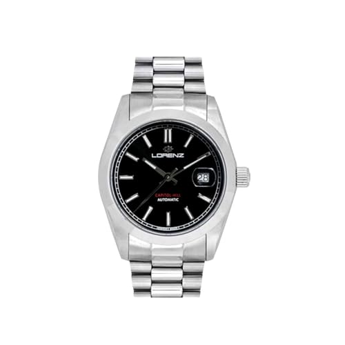 Lorenz Capitol-Hill Lz 090002Bb Orologio Da Uomo Con Movimento Automatico Swiss Made Con Cinturino In Acciaio Inossidabile