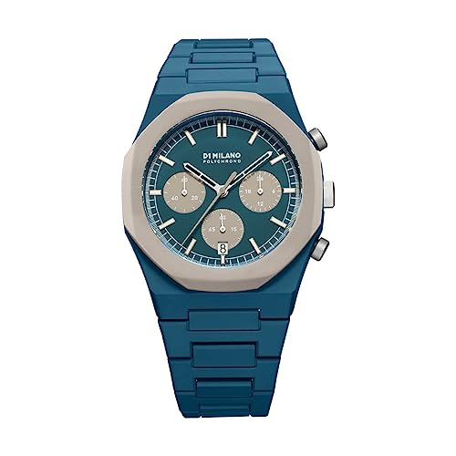 D1 Milano Orologio Analogico Al Quarzo Uomo Con Cinturino In Policarbonato Phbj06