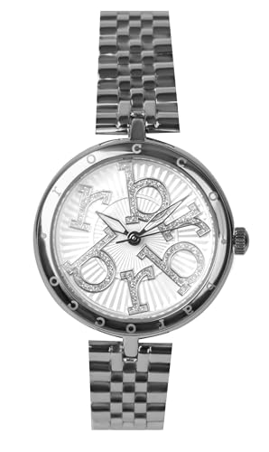 Roccobarocco Watch- Diamonds- Rb.4878L-05M Donna Silver