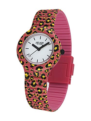 Hip Hop Orologio Quarzo Con Cinturino In Silicone Hwu0935