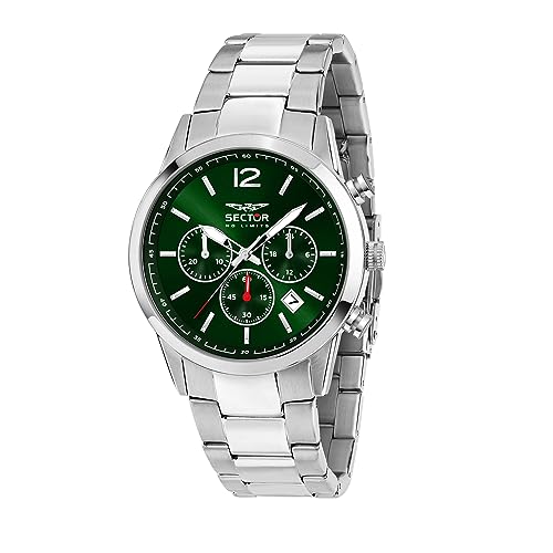 Sector No Limits Orologio Uomo, Cronografo, Analogico, Collezione 660 - R3273617003