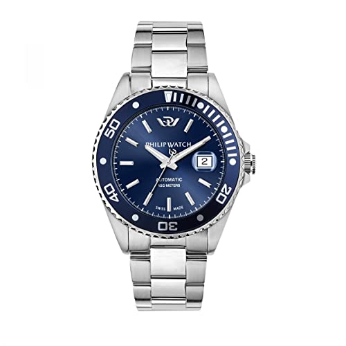 Philip Watch Caribe Orologio Uomo, Automatico - 42Mm