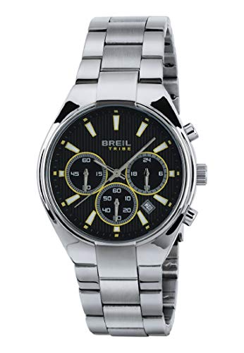 Breil Orologio Uomo Space Con Bracciale In Acciaio, Movimento Chrono Quarzo