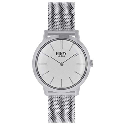 Henry London Orologio Analogico Quarzo Donna Con Cinturino In Acciaio Inox Hl34-M0231