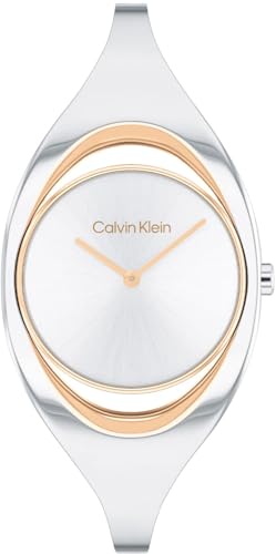 Orologio Donna Solo Tempo Calvin Klein Sculptural Silver 25200424 Acciaio