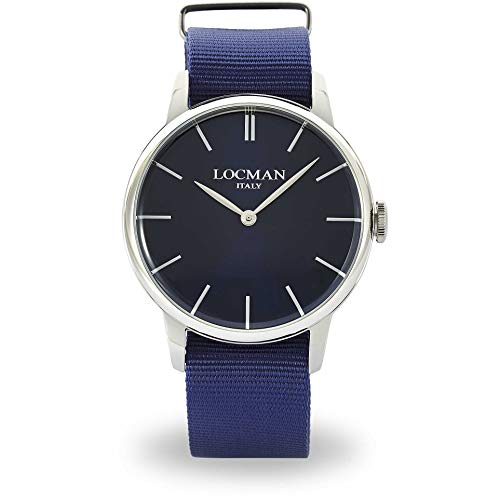Orologio Solo Tempo Uomo Locman 1960 Casual Cod. 0251V02-00Blnknb