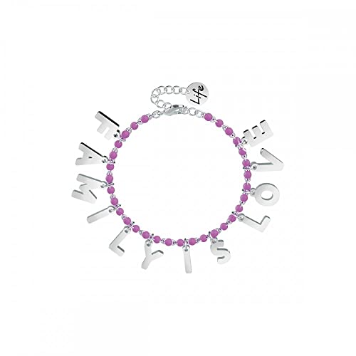 Bracciale Kidult In Acciaio E Smalti | Family Is Love – Family – 731584