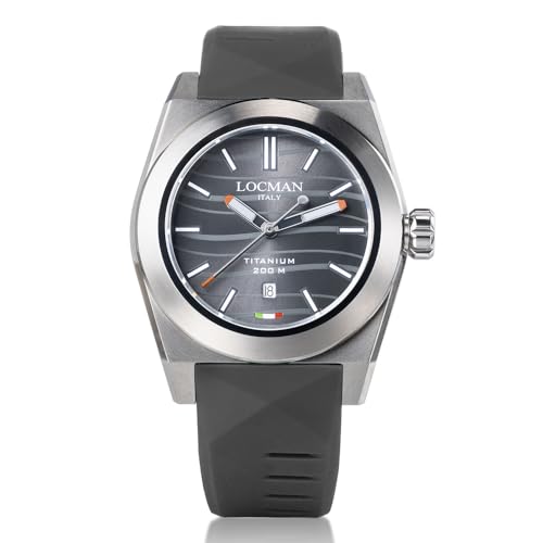 Locman Orologio Uomo Nuovo Stealth Titanio Nero