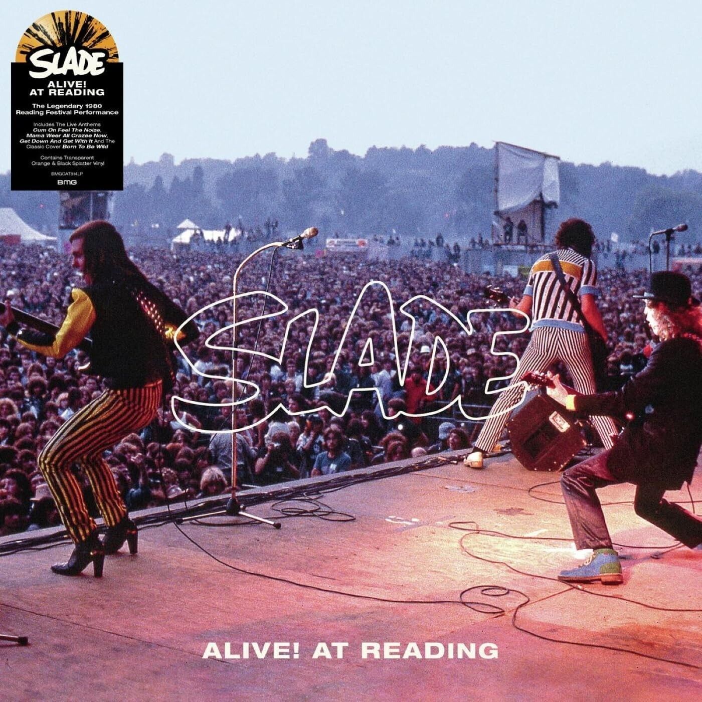SLADE - Alive! At Reading (lim. ed.) (2023) LP splatter Vinyl pre order