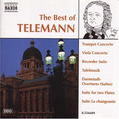 Teleman: The best of: Suite x fl, Suite x vl.a, Quartetto in sol magg, Ouve - CD