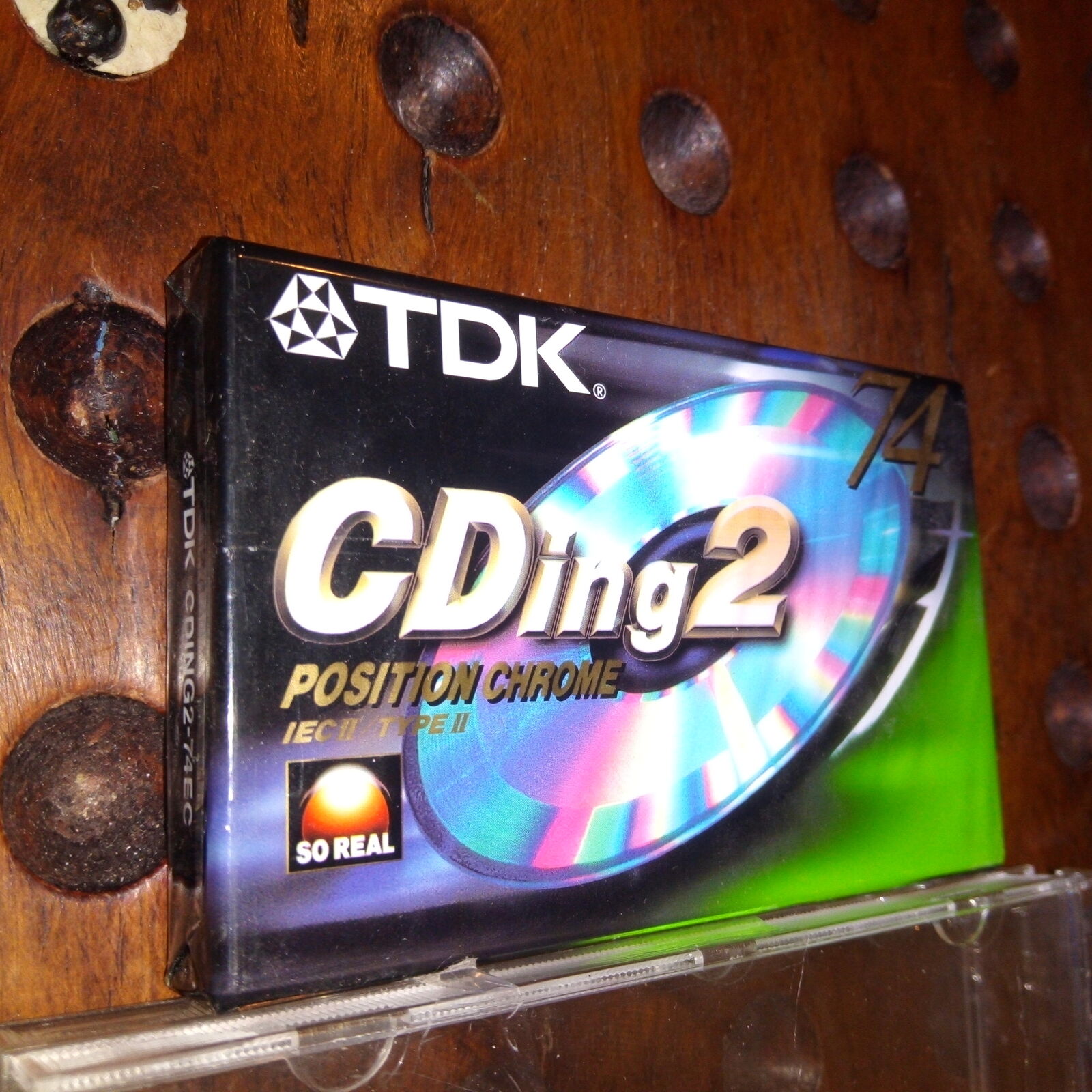 Tdk Cding2 74 Position Chrome - MC K7 Tape Nuovo