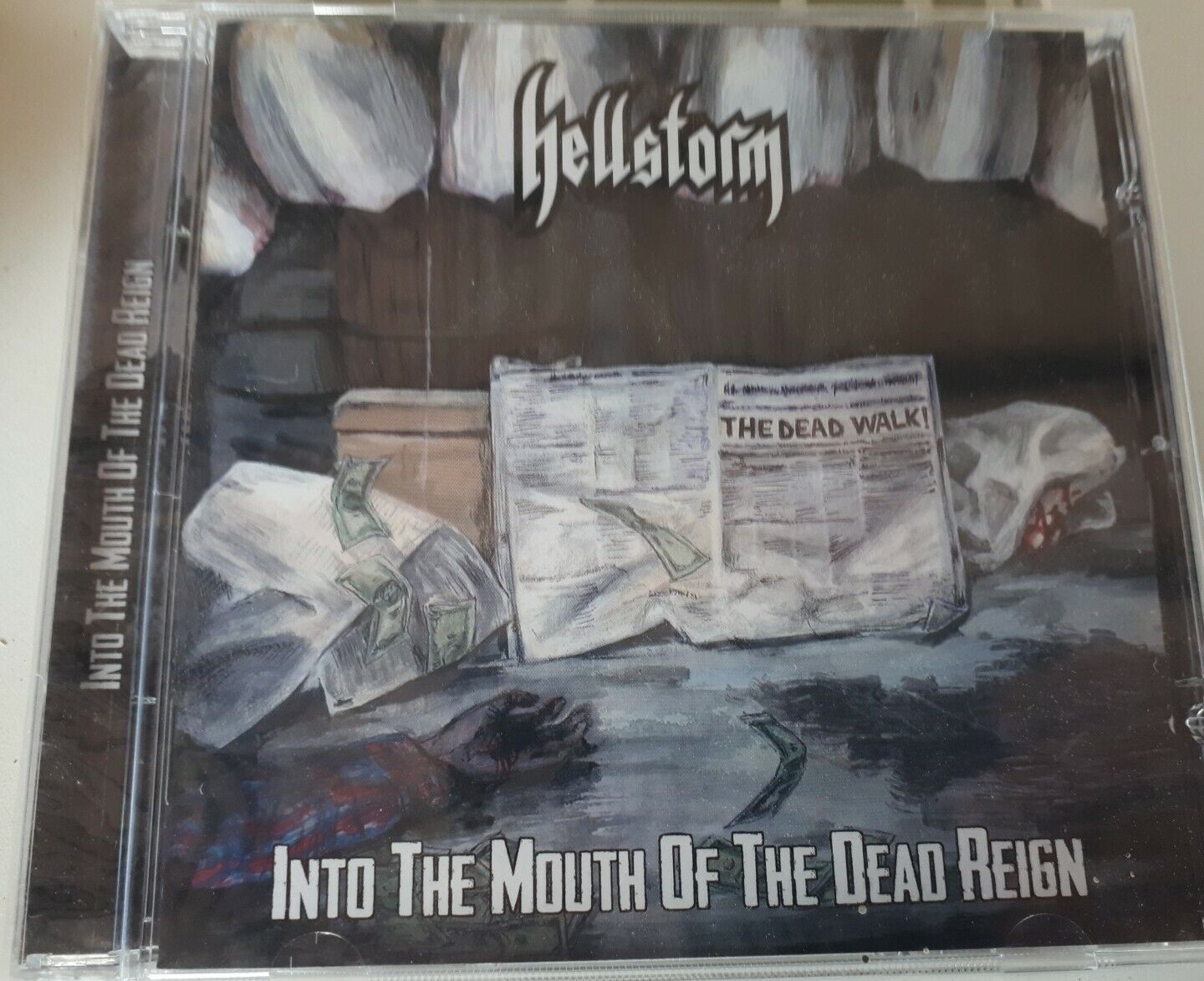 HELLSTORM - INTO THE MOUTH OF THER DEAD REIGN  - CD SIGILLATO SEALED