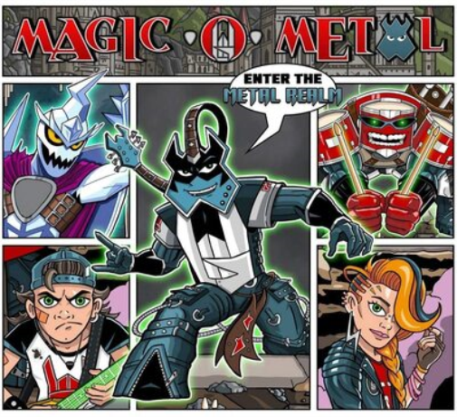 Magic-O-Metal Enter the Metal Realm (CD) Album (Limited Edition)