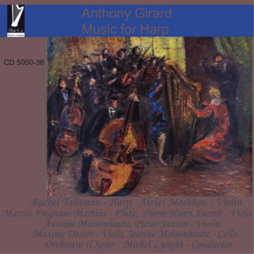 Anthony Girard Anthony Girard: Music for Harp (CD) Album