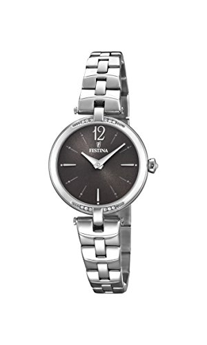 Festina Orologio Analogico Quarzo Da Donna Con Cinturino In Acciaio Inox F20307/2