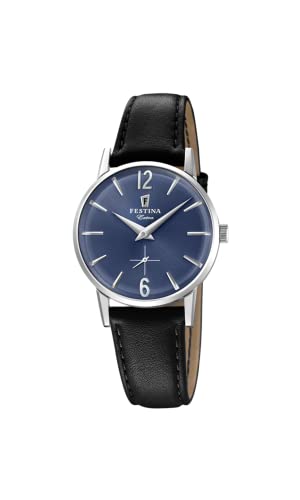 Festina Orologio Analogico Quarzo Donna Con Cinturino In Pelle F20254-3