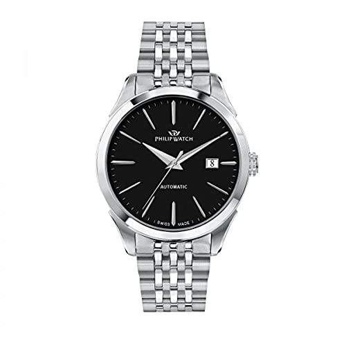 Philip Watch Roma Orologio Uomo Automatico In Acciaio - R8223217001