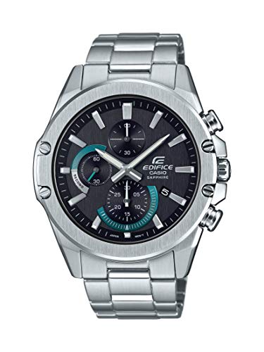 Casio Orologio Analogico Quarzo Uomo Con Cinturino In Acciaio Inox Efr-S567D-1Avuef