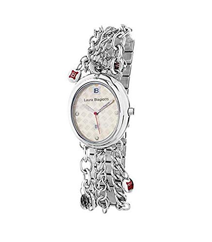 Laura Biagiotti Orologio Analogico Quarzo Donna Con Cinturino In Acciaio Inox Lb0055L-04M