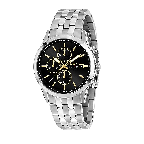 Sector No Limits Orologio Uomo, Cronografo, Analogico, Collezione 660 - R3273617004
